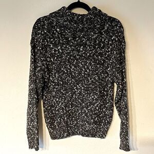 Vintage 1990’s Lindsey Blake Soft, Wool-Blend, High-Neck Sweater. Size Medium.